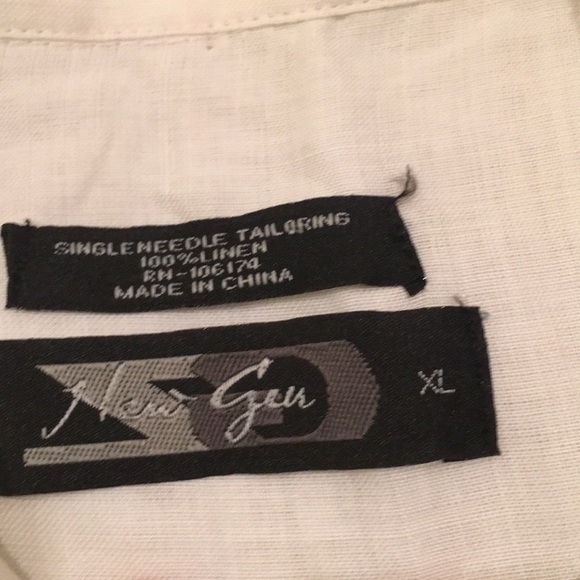 Mens Linen Shirt - Picture 4 of 5